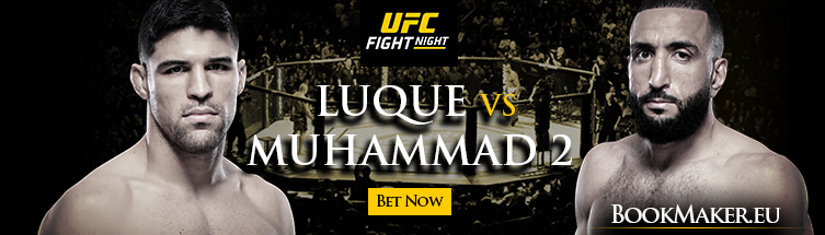 UFC Fight Night 206: Luque vs. Muhammad 2 Betting